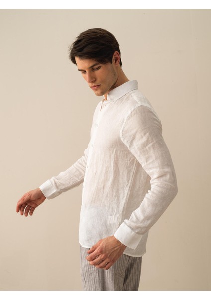 Keten Regular Fit Gömlek10