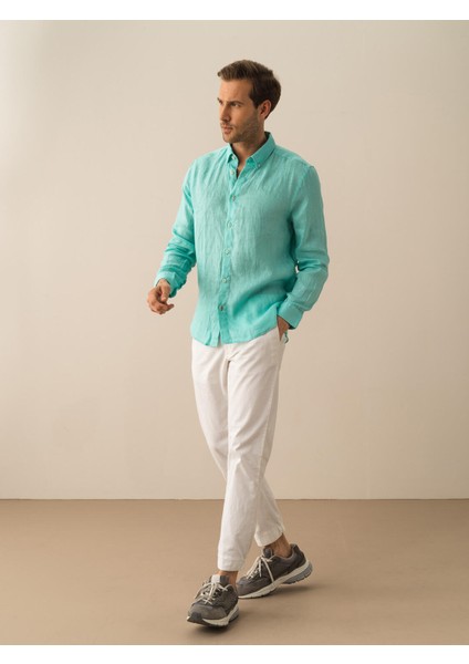 Keten Regular Fit Gömlek10