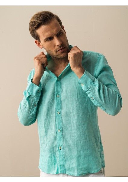Keten Regular Fit Gömlek10