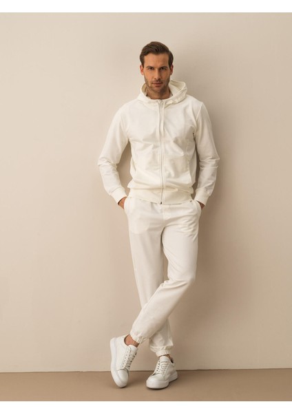 Pamuklu Slim Fit Sweatmont