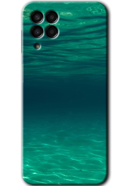 Samsung Galaxy M33 Kılıf Hd Desen Baskılı Arka Kapak - Derin Deniz