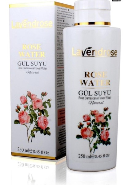 Gül Suyu Cilt Bakımı&cilt Yenileyici Tonik Gül Suyu Aydınlatıcı Tonik 250ML