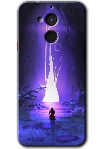 General Mobile Gm 8 Kılıf Hd Desen Baskılı Arka Kapak - Wanderer Silhouette