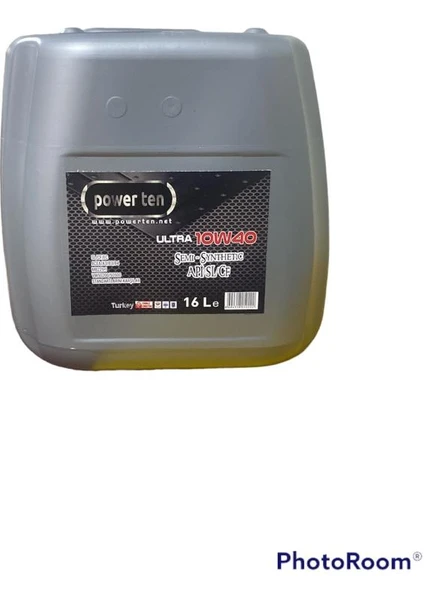 Benzin Dizel Lpg 10W40 16 Lt Motor Yağı ( Üretim Yılı: 2023 )