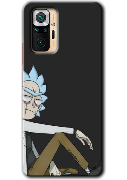 Xiaomi Redmi Note 10 Pro Kılıf Hd Desen Baskılı Arka Kapak - Rick