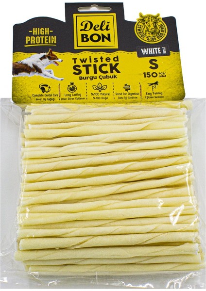 Deri Burgu Çubuk 150 Adet Beyaz fiyatları