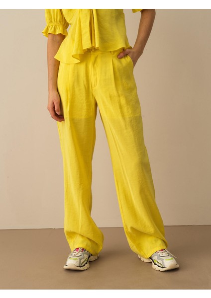Oversize Geniş Paça Pantolon