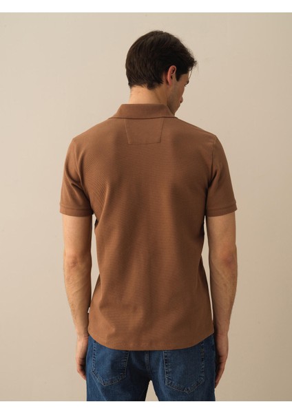Pamuklu Slim Fit Polo Tişört
