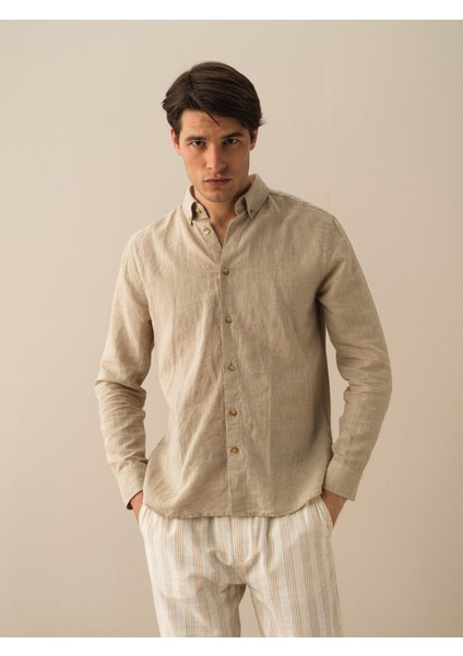 Keten Regular Fit Gömlek10