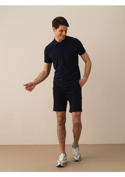 Pamuklu Slim Fit Polo Tişört