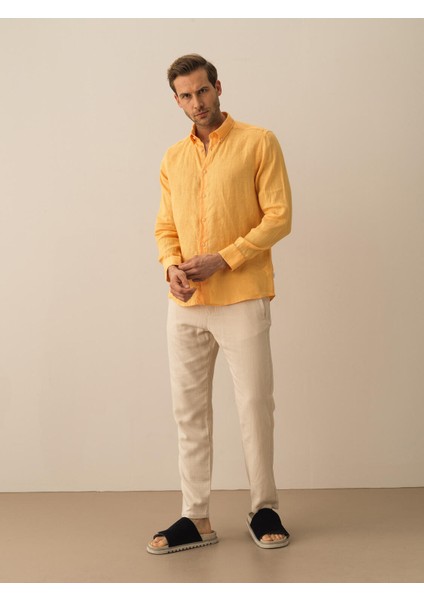 Keten Regular Fit Gömlek10