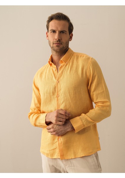 Keten Regular Fit Gömlek10