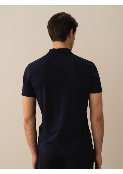 Pamuklu Slim Fit Polo Tişört