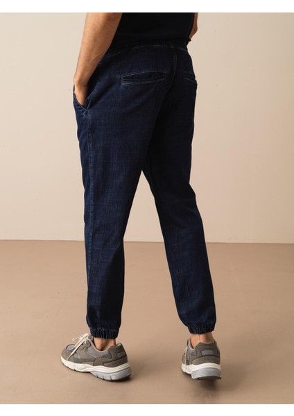 Pamuklu Slim Fit Denim Jogger Pantolon modelleri