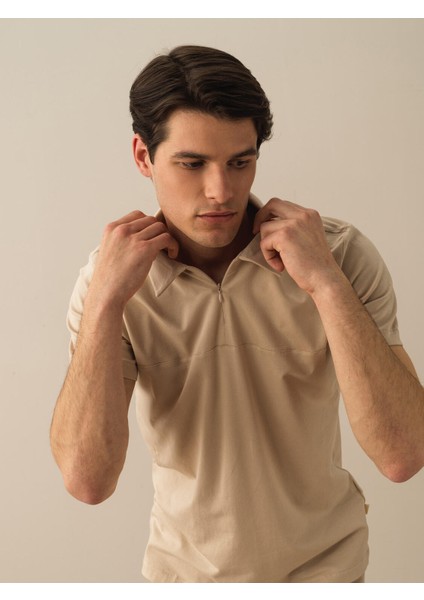 Pamuklu Slim Fit Polo Tişört