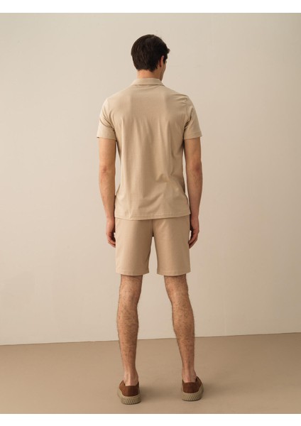 Pamuklu Slim Fit Polo Tişört