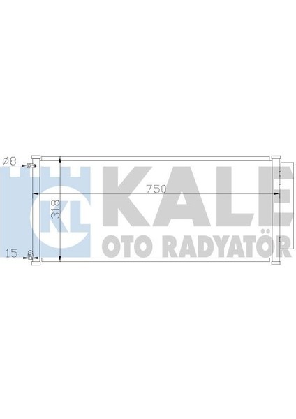Honda Jazz 1.4 Klima Radyatörü 2002-2008 fiyatları