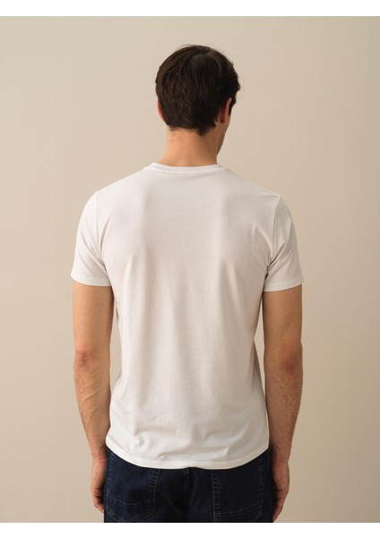 Pamuklu Slim Fit Tişört modelleri