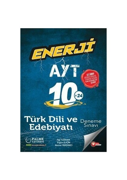 AYT Türk Dili ve Edebiyatı Enerji 10 Deneme Sınavı modelleri