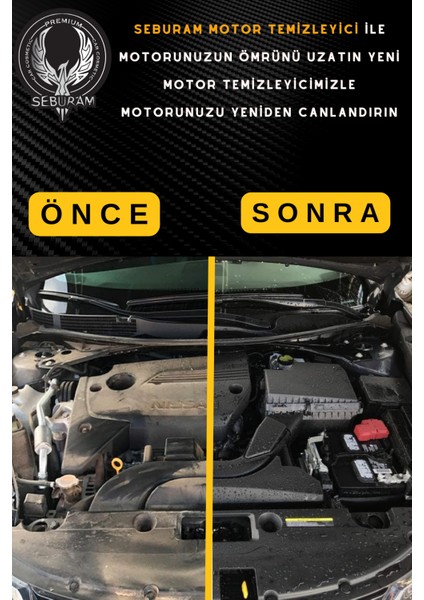 Oto Motor Temizleyici, Susuz Motor Temizleyici Sprey + Detay Temizleme Fırçası Motor Yağ ve Kir Temizleyici, Engine Cleaner Oto Susuz Motor Temizleyici Sprey