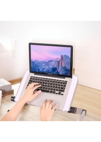 YL-805 Katlanabilir Fanlı Dizüstü Laptop Standı