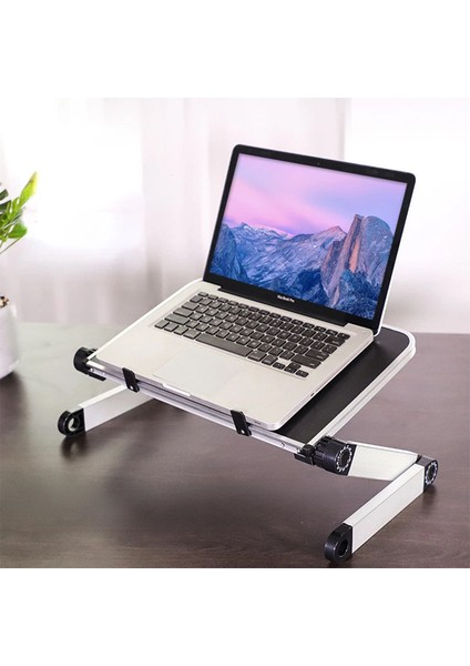 YL-805 Katlanabilir Fanlı Dizüstü Laptop Standı