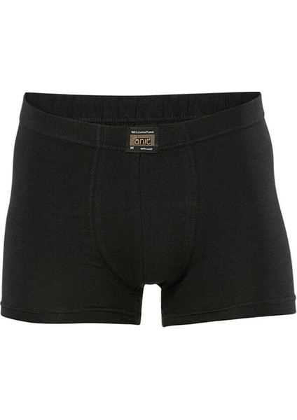 10 Adet, (Ekonomik Paket) Pamuklu Esnek Erkek Boxer %92 Pamuk %8 Likra Siyah