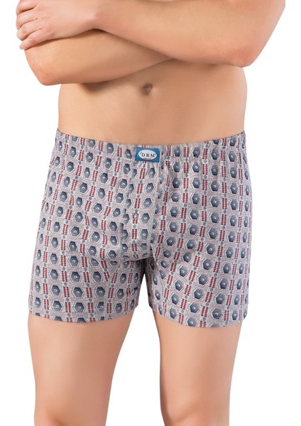 2'li Paket %100 Pamuklu, Düğmeli, Karışık Desenli, Penye Erkek Boxer 312 fiyatları