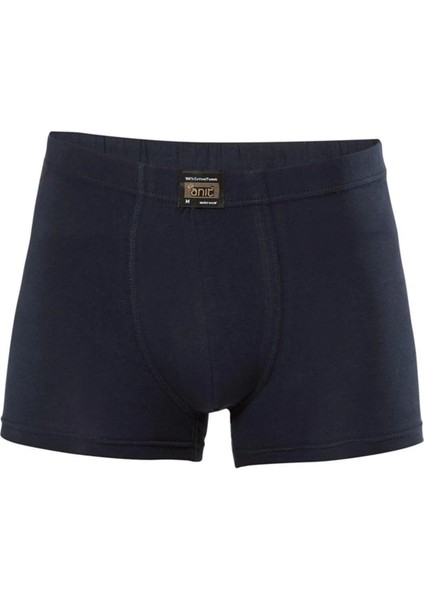 10 Adet, (Ekonomik Paket) Pamuklu Esnek Erkek Boxer %92 Pamuk %8 Likra Lacivert