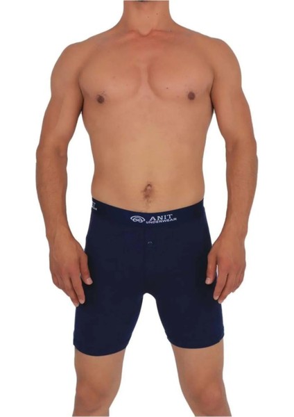 10 Adet, (Ekonomik Paket)Erkek Likralı Uzun Boxer %92 Coton( Pamuk) %8 Likra Lacivert fiyatları