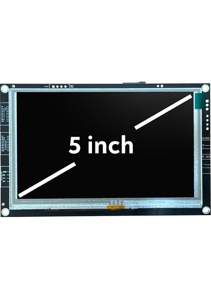 5" Resistive (Rezistif) Touch Elementary Hmi Ekran