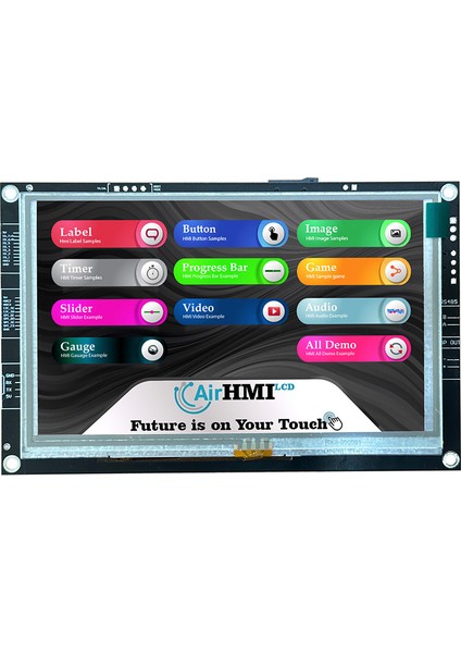 5" Resistive (Rezistif) Touch Elementary Hmi Ekran