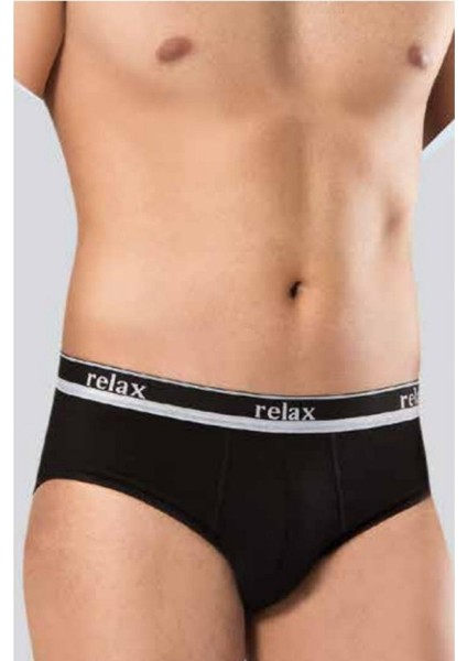 10 Adet, (Ekonomik Paket) Relax Pamuklu Erkek Slip Külot %92 Pamuk %8 Likra Siyah fiyatları