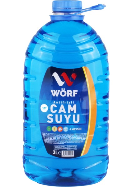 Wörf Antifirizli Cam Suyu 3 Litre 10°c