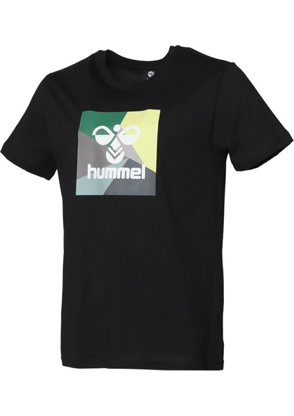 Hmlhans T-Shırt SS Siyah Erkek T-Shirt 911663-2001