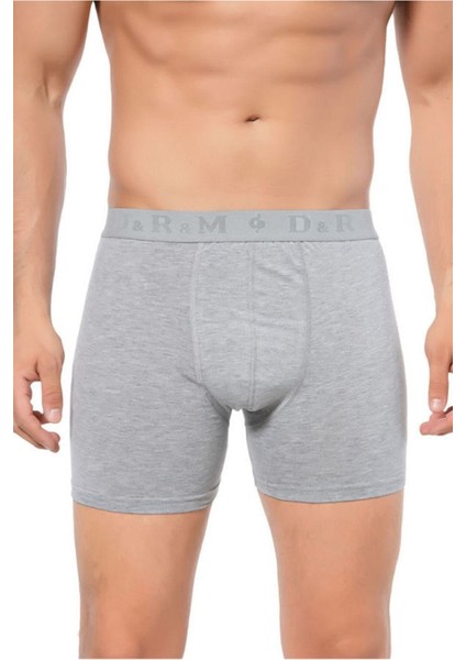 2'li Paket, Pamuklu & Likralı, Penye Dokuma, Erkek Stretch Boxer 692