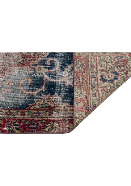 Vintage Kahverengi Eskitme Yün ve Pamuk El Dokuma Oda Salon Halısı modelleri