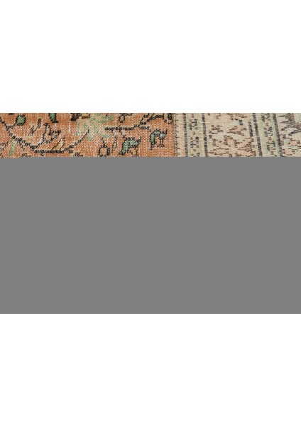 Vintage Kahverengi Göbekli Yün ve Pamuk El Dokuma Oda Salon Halısı modelleri