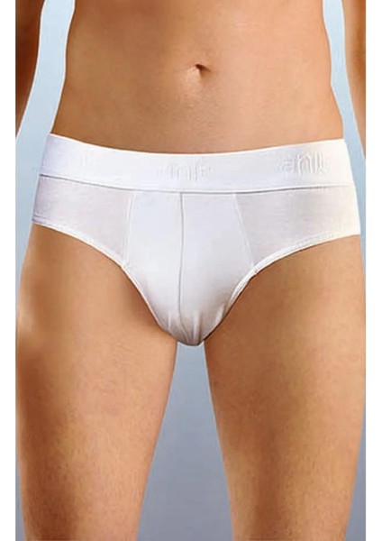5 Adet, Erkek Modal Slip Külot %47 Cotton %47 Modal %6 Lycra Beyaz fiyatları
