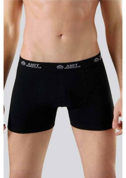 10 Adet, (Ekonomik Paket) Kısa Paçalı Likralı Erkek Boxer %92 Coton( Pamuk) %8 Likra Siyah