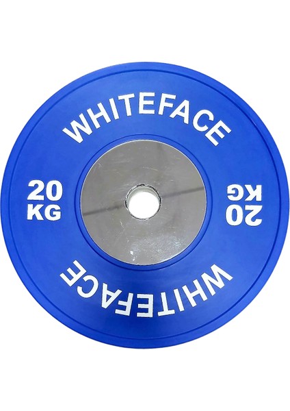 Olimpik Halter Plakası (Disk) 20KG (Mavi)