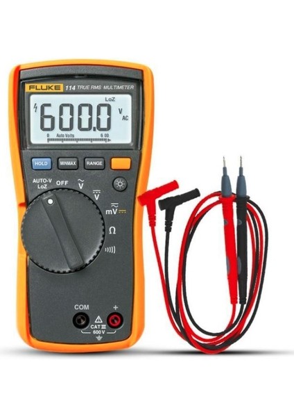 114 Eur True Rms Dijital Multimetre + 9V Alkalin Pil fiyatları