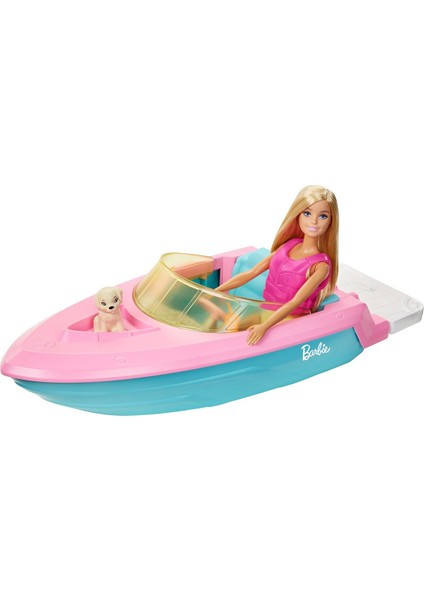 Melek Store  GRG30 Barbie ve Teknesi Oyun Seti