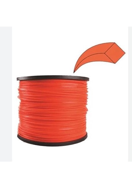 Kare Misina 4.0mm 566MT Turuncu