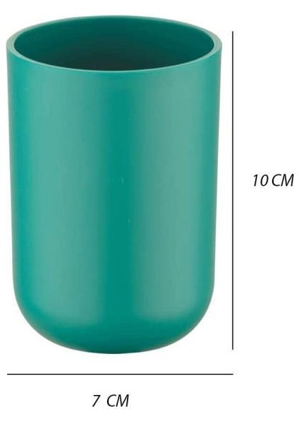 2'li Set Yeşil, Diş Fırçalık Ve Sıvı Sabunluk - Brasil Model modelleri