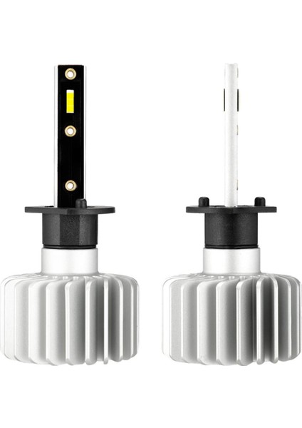 2 Adet Süper Parlak Otomatik LED H1 Sis Lambası Far Ampulleri 3500LM 20W 9-32V (Yurt Dışından)