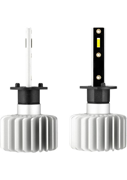 2 Adet Süper Parlak Otomatik LED H1 Sis Lambası Far Ampulleri 3500LM 20W 9-32V (Yurt Dışından)
