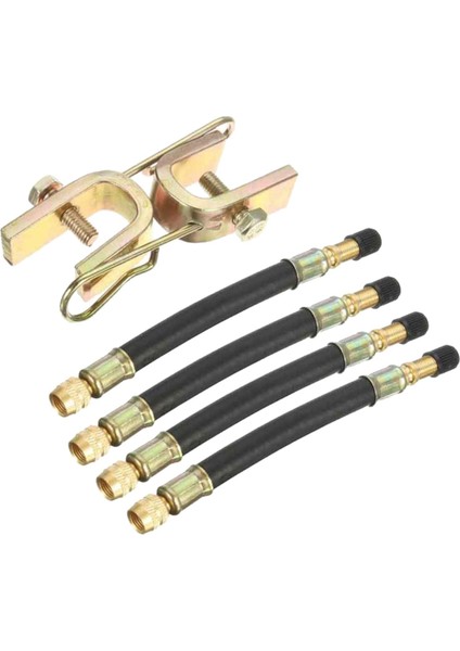 180MM Araba Kamyonu Pirinç Tekerlek Lastik Valfi Gövdesi Uzatma Kapakları Genişletici (Yurt Dışından)