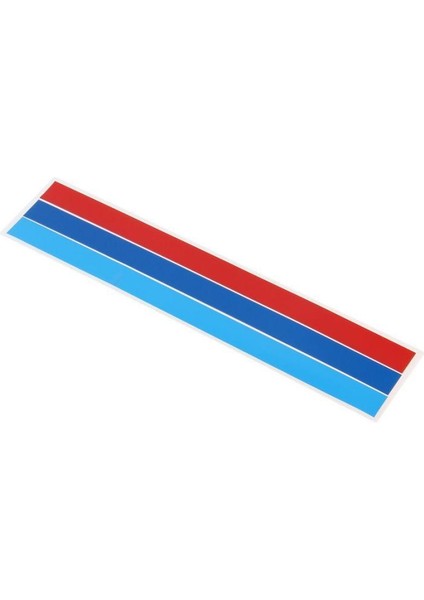 3 Renk Abs Araba Stil Ön Izgara Döşeme Şeritleri 2003-2008 Için Motor Sporları Çıkartmaları Kapak (Yurt Dışından)