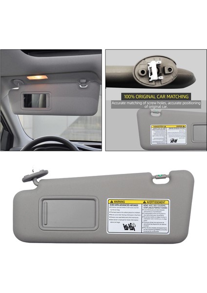 Toyota Highlander Için Araba Güneş Vizörü 2008 2011 2008-2013 74320-48500-B0 (Yurt Dışından)